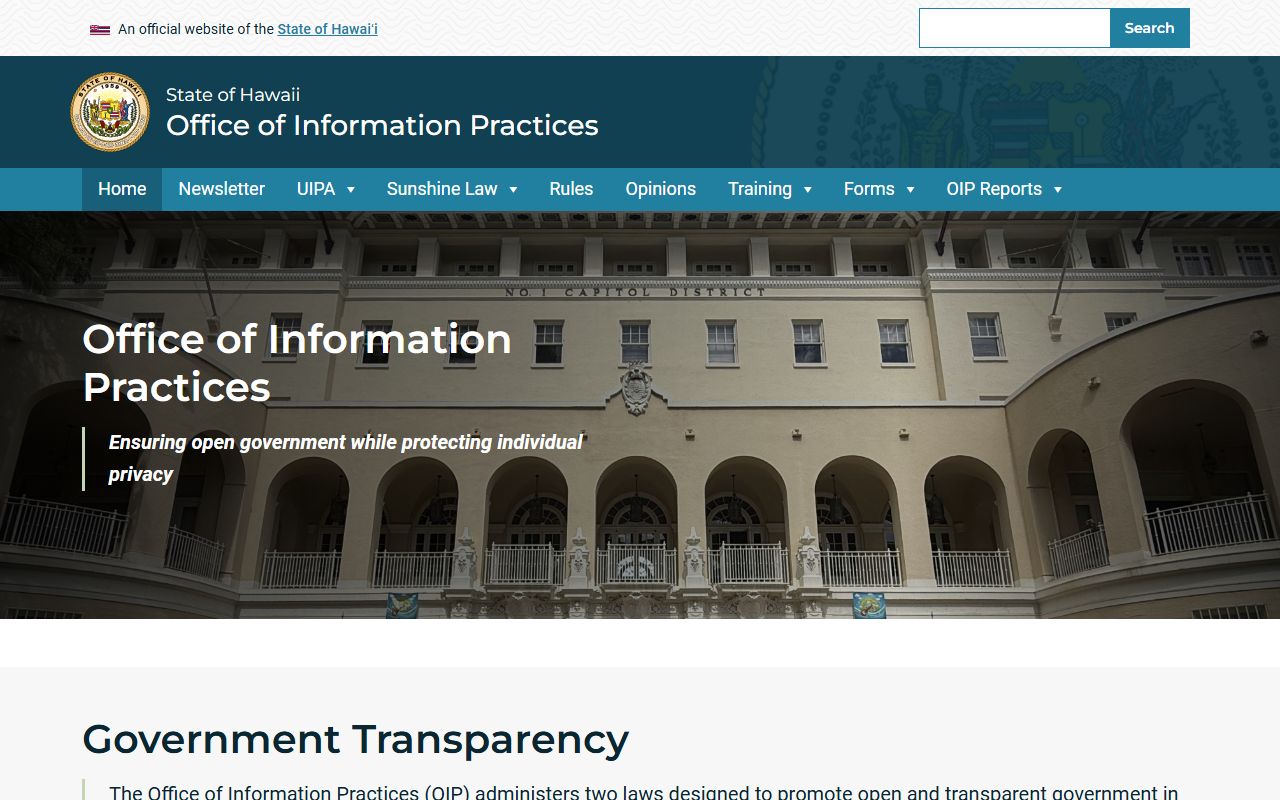 Office of Information Practices Ewa Gentry released inmates