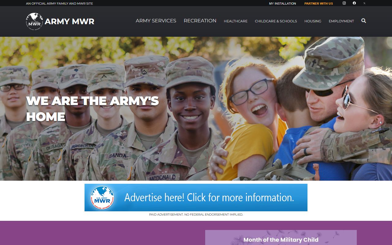 Schofield Army Community Services for released inmates family support